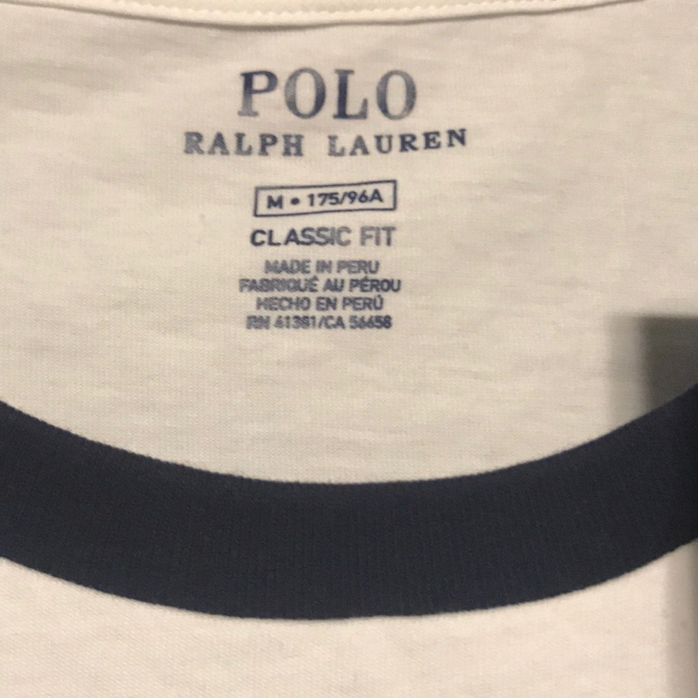 nwt white polo RL hi tech longsleeve - Picture 3 of 3